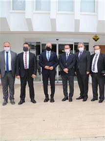 KIBRIS ÜNİVERSİTELER BİRLİĞİ’NDEN, KIBRIS TÜRK TİCARET ODASINA ZİYARET